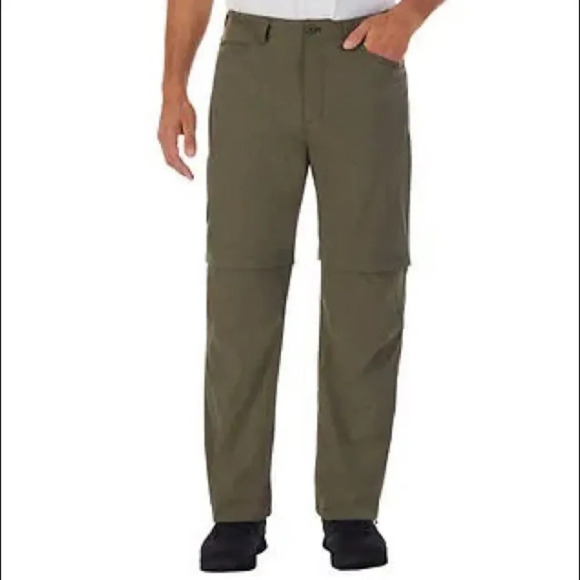 Eddie Bauer Men's Convertible Pant shorts #9 - Picture 7 of 7
